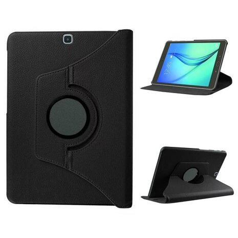 Colorfone Hoesje 360 Twist Samsung Galaxy Tab S3 9.7'' Zwart