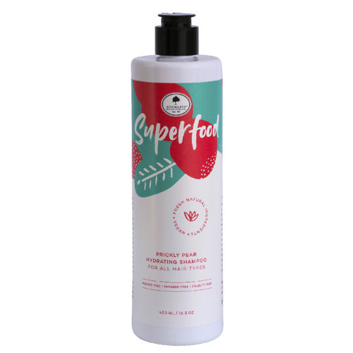 Schwartz Schwartz Superfood - Vegan Shampoo - Prickly Pear - 400 ml