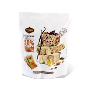 Achva Mini Halva Snacks, 18 x 12 g