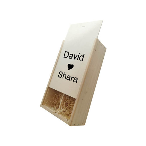 2 bottle case with print 2 bottle case with print