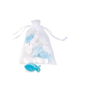 Meydale Organza Bag with 10 soaps - fish