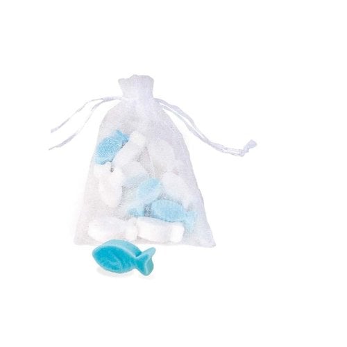 Meydale Organza Bag with 10 soaps - fish