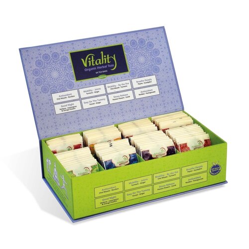 Adanim Cadeaubox Vitality, 64 zakjes kruidenthee