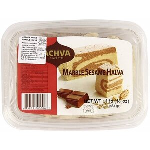 Achva Achva Halva with chocolate