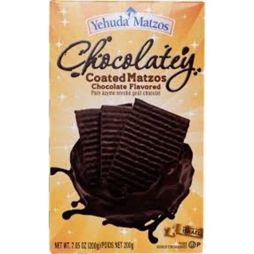 Yehouda Yehuda matze met chocolade