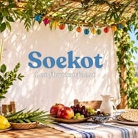 Soekot – Wat is het Loofhuttenfeest? | Leer de Joodse feestdagen kennen