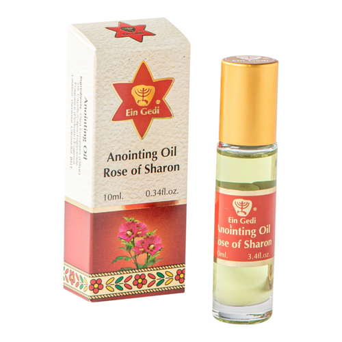 Ein Gedi Zalfolie Roos van Sharon 10 ml, Bijbelse zalfolie uit Israël Ein Gedi Zalfolie Roos van Sharon 10 ml, Bijbelse zalfolie uit Israël