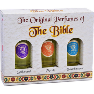 Ein Gedi Salböl-Set Narde, Myrrhe und Weihrauch – 3 x 10 ml