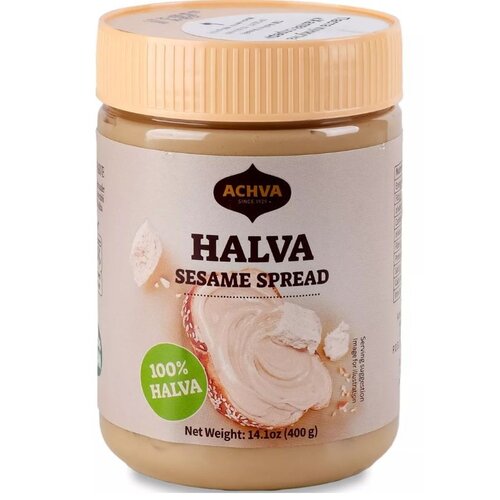 Achva Achva Halva-Aufstrich 400 g, süßer Sesamaufstrich Achva Achva Halva-Aufstrich 400 g, süßer Sesamaufstrich