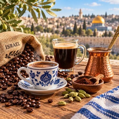 Israelischer Kaffee