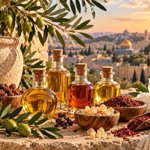 Biblical Anointing Oil and Skincare Oils from Israel