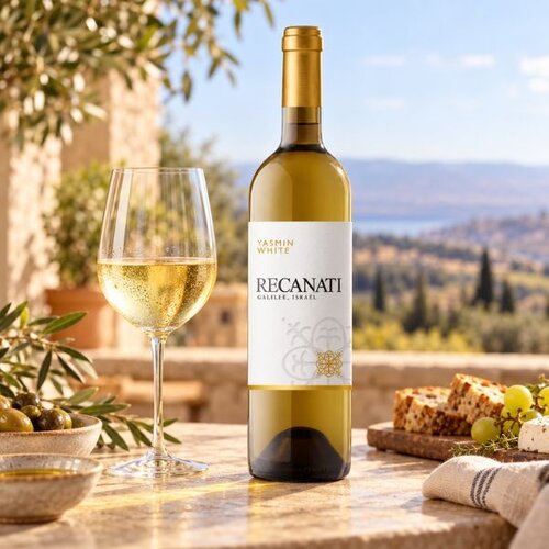 Recanati Recanati Yasmin White – Dry White Wine from Israel 75 cl