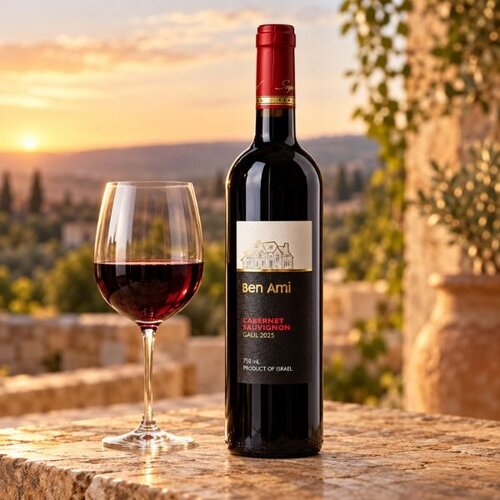 Segal Winery Ben Ami Cabernet Sauvignon 2025 - droge rode wijn uit Israël 75 cl