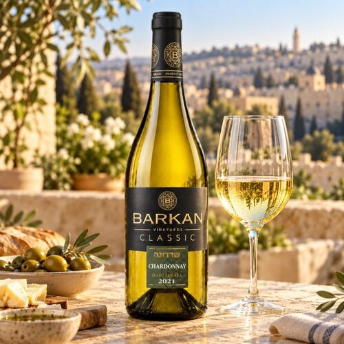 Barkan Winery Barkan Classic Chardonnay 2021 – trockener Weißwein aus Israel 75 cl