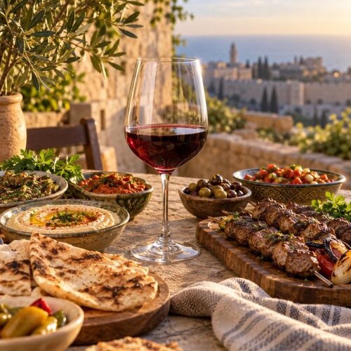 Recanati Recanati Yasmin Red - droge rode wijn uit Israël 75 cl Recanati Recanati Yasmin Red - droge rode wijn uit Israël 75 cl