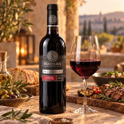 Barkan Winery Barkan Classic Cabernet Sauvignon 75 cl - dry red wine from Galilee, Israel Barkan Winery Barkan Classic Cabernet Sauvignon 75 cl - dry red wine from Galilee, Israel