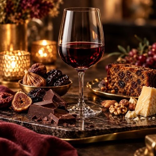 Teperberg Teperberg Essence Fortified Red Wine 75 cl - verstärkter roter Dessertwein aus Israel in luxuriöser Geschenkverpackung
