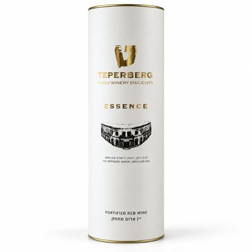 Teperberg Teperberg Essence Fortified Red Wine 75 cl - verstärkter roter Dessertwein aus Israel in luxuriöser Geschenkverpackung
