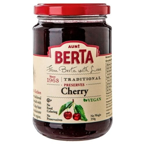 Aunt Berta kersen jam 340 gram Aunt Berta kersen jam 340 gram
