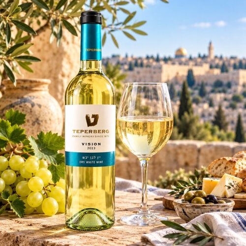 Teperberg Teperberg Vision Dry White - Koscherer Weißwein aus Israel - Sauvignon Blanc & French Colombard - 750 ml Teperberg Teperberg Vision Dry White - Koscherer Weißwein aus Israel - Sauvignon Blanc & French Colombard - 750 ml