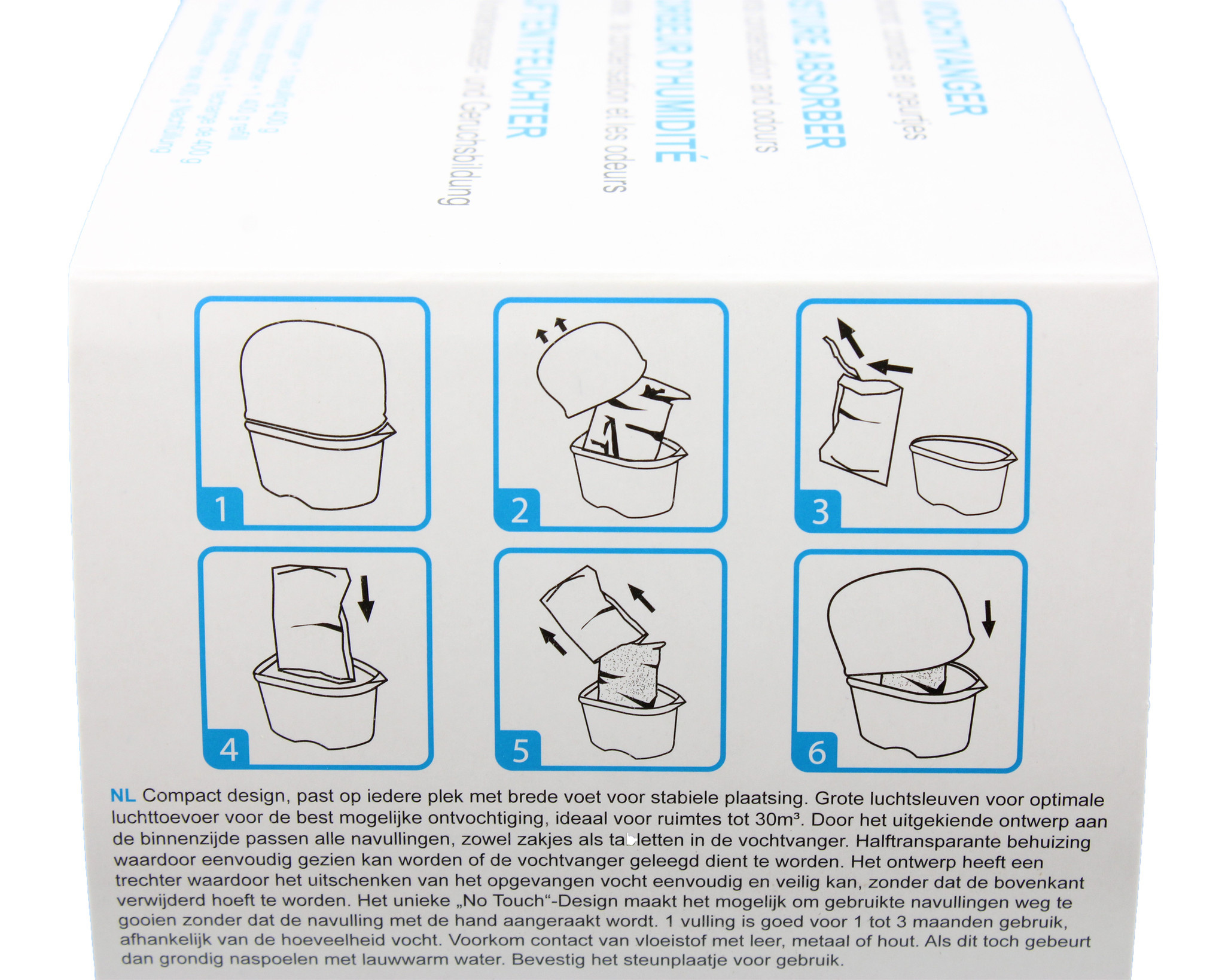 Absorbia Vochtvanger 400 gram + 1 Gratis Navulling - Jasmijn