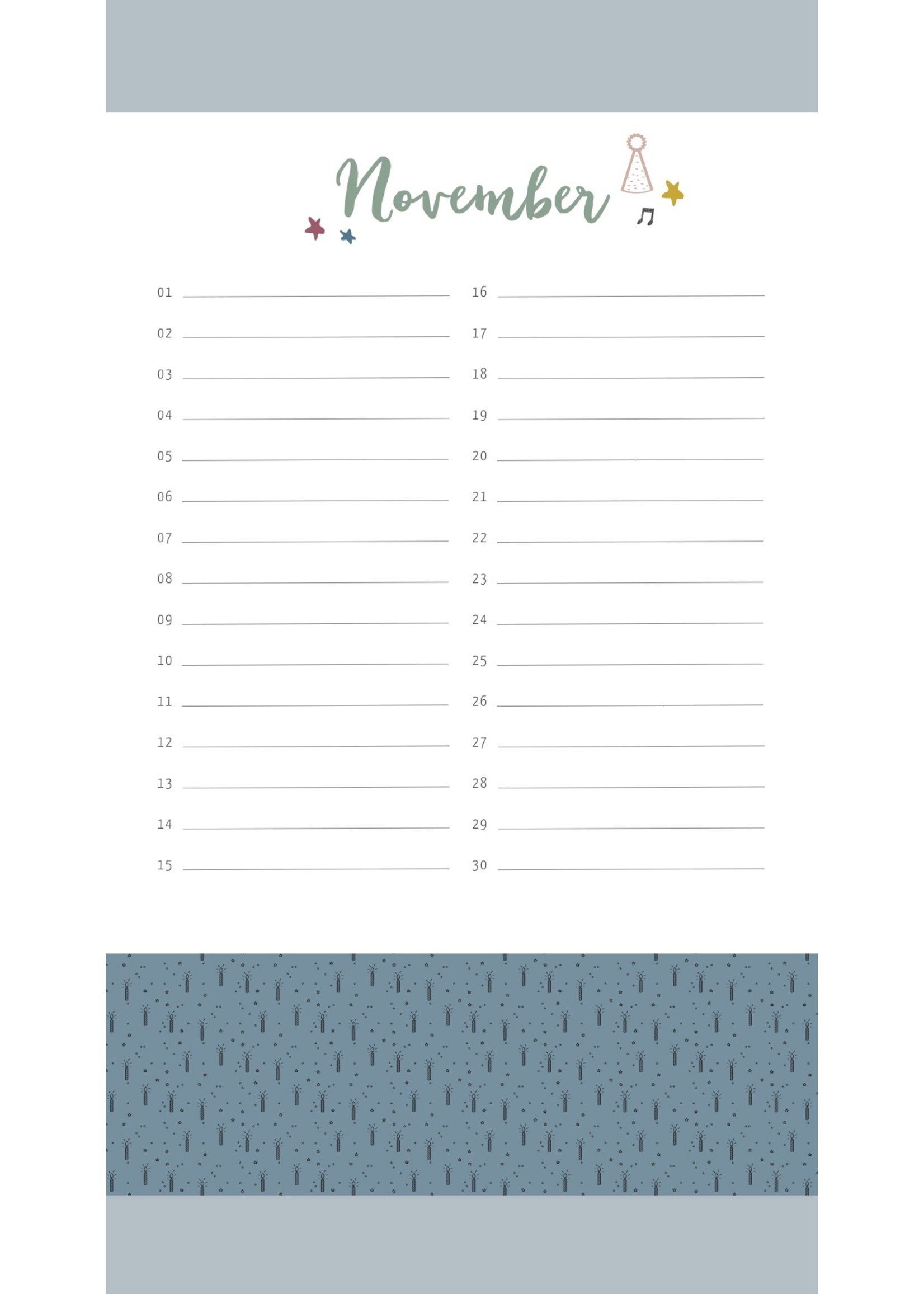 Maan Amsterdam Verjaardagskalender - Universe collectie