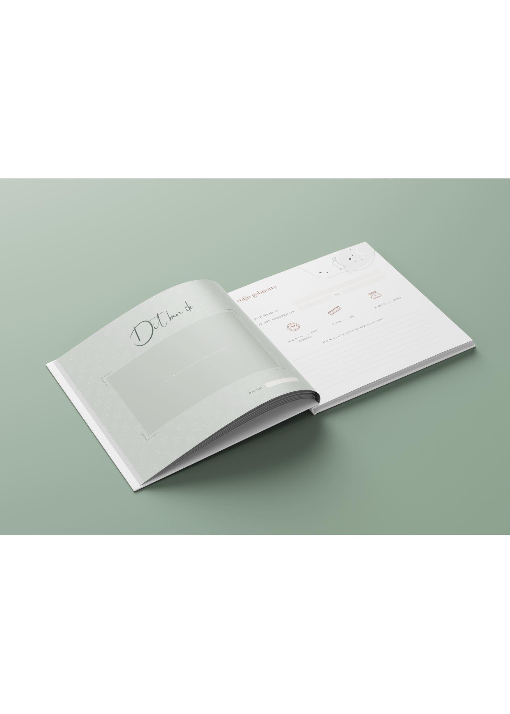 Maan Amsterdam Mijn opgroeiboek (1 tot 4 jaar) - neutraal - Eclipse collectie