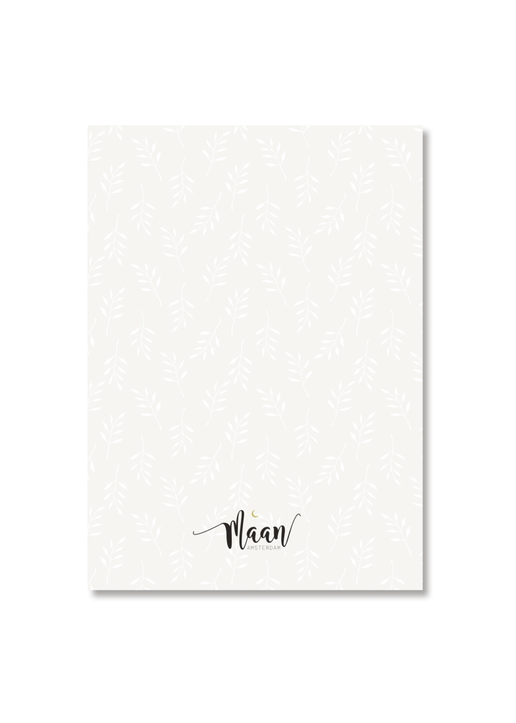 Maan Amsterdam Mijn babyshower invulkaarten (30 stuks) - Eclipse collectie