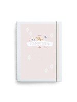 Maan Amsterdam Mijn geboorteboek / kraambezoekboek - roze