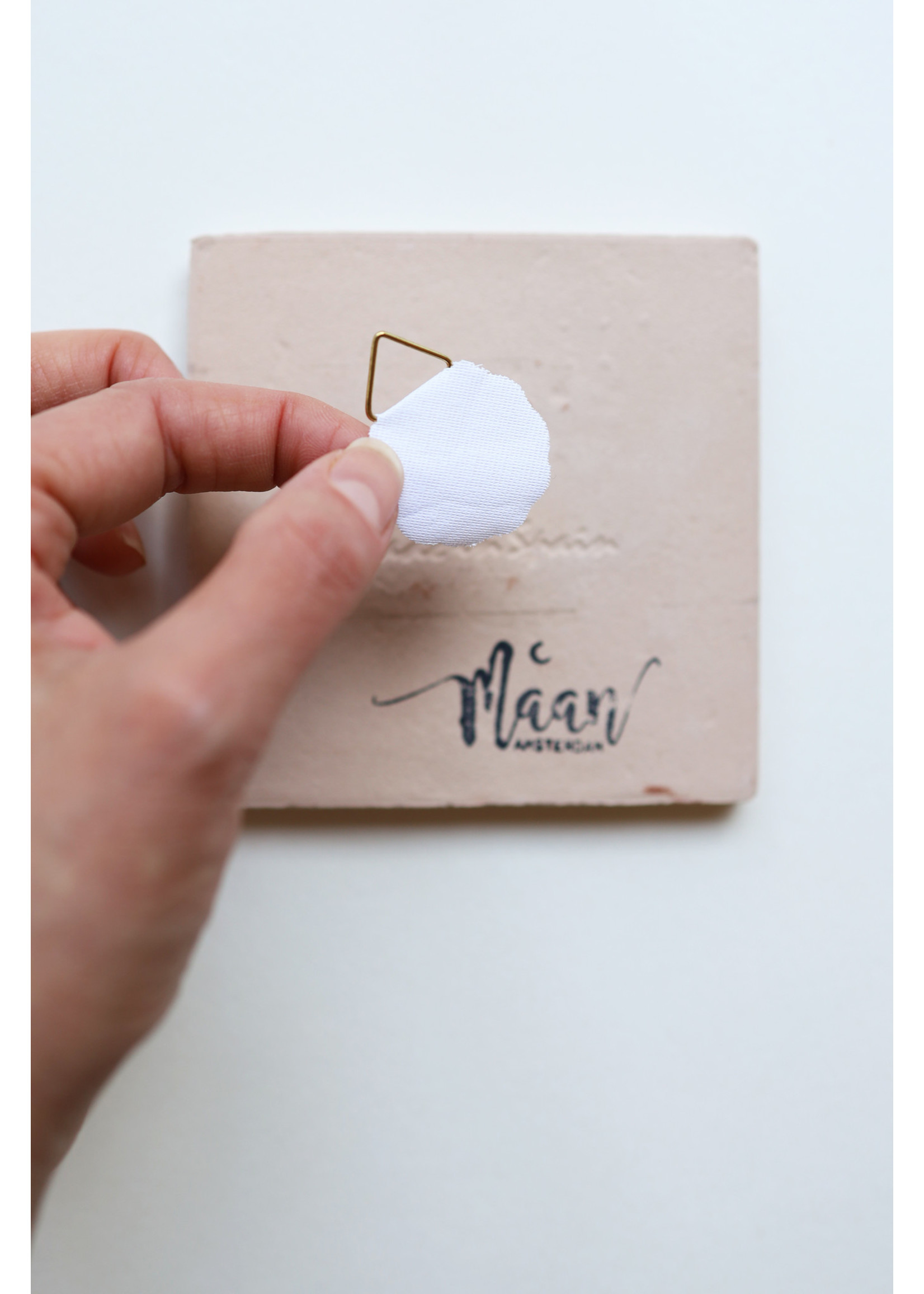 Maan Amsterdam Tegeltje geboortebloem - Februari - Viooltje