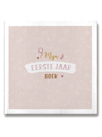 Maan Amsterdam Mijn eerste jaar boek - roze