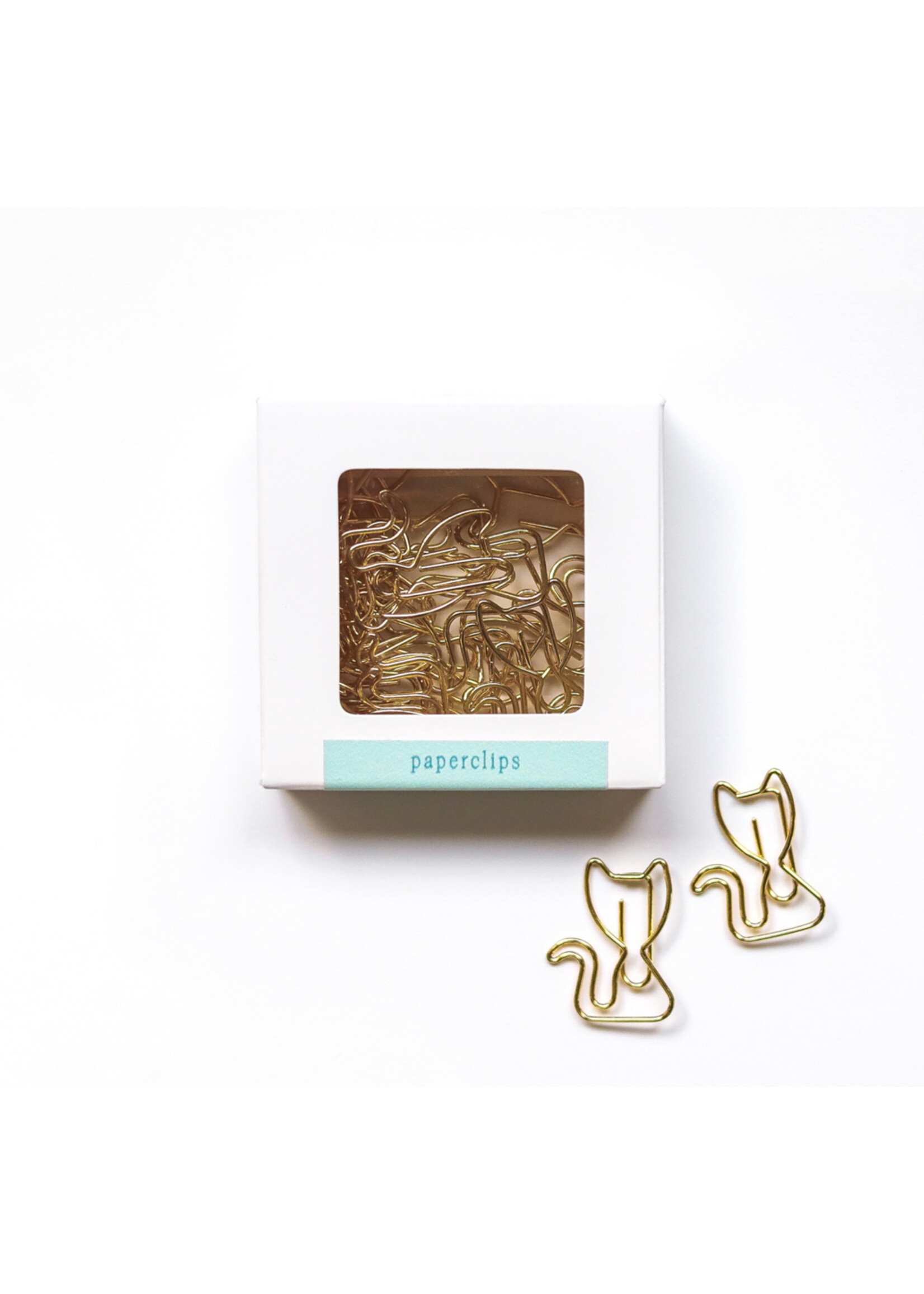 Maan Amsterdam Paperclips kat - 20 stuks - goud