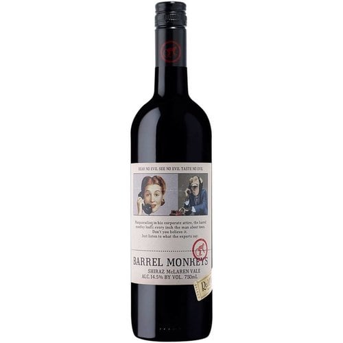 RedHeads Wine Red Heads Barrel Monkeys Shiraz