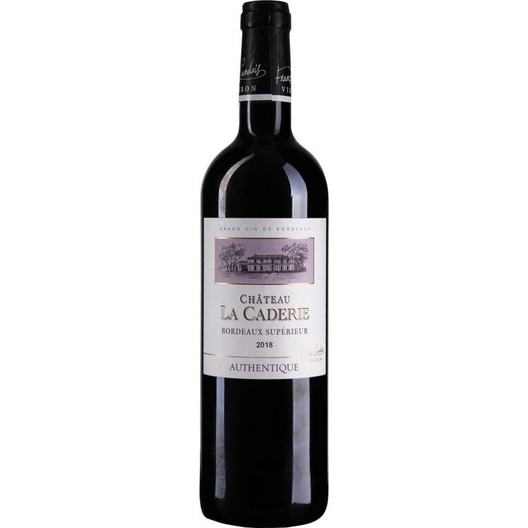 Chateau La Caderie Château La Caderie Authentique Bordeaux Supérieur AOC 2018