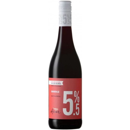Spier Wines Spier Shiraz 5,5% met 50% weinig/ minder Alcohol