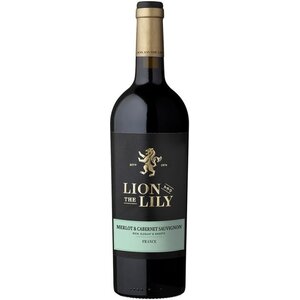 De Tutiac Lion and the Lily Merlot Cabernet Sauvignon IGP