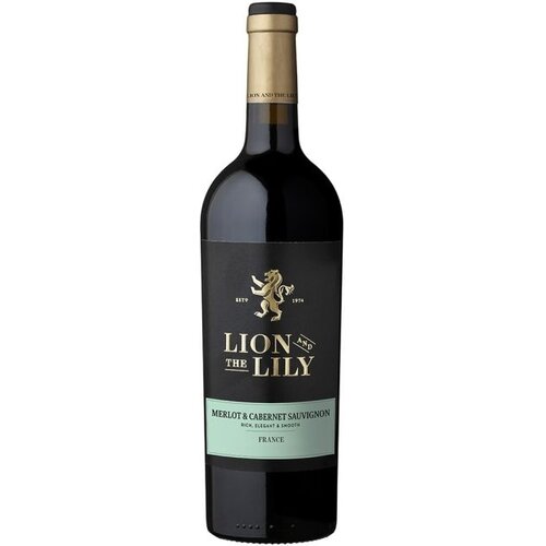 De Tutiac Lion and the Lily Merlot Cabernet Sauvignon IGP De Tutiac Lion and the Lily Merlot Cabernet Sauvignon IGP