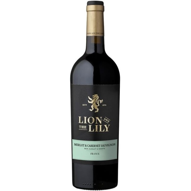 De Tutiac Lion and the Lily Merlot Cabernet Sauvignon IGP