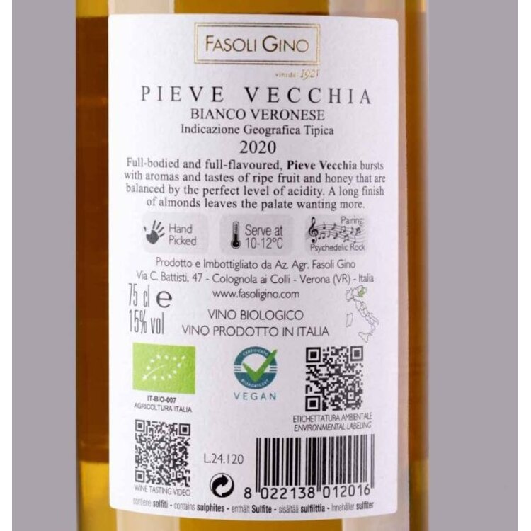 Fasoli Gino Fasoli Gino Pieve Vecchia Bianco Veronese IGT
