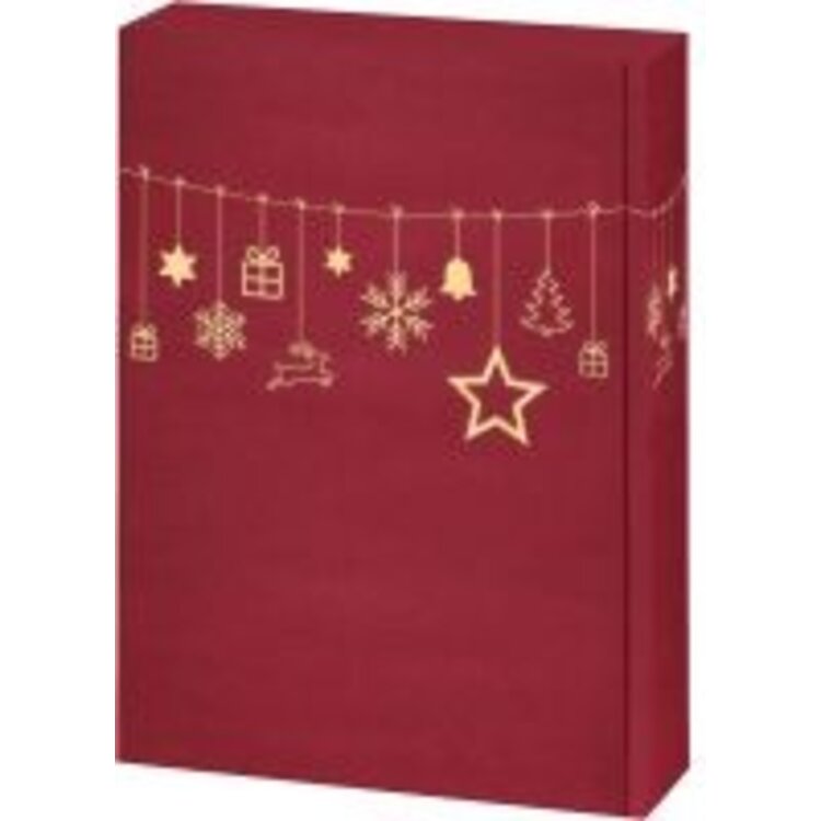 Altijddebestewijn.nl 3er Geschenkkarton Lino Kerst Rood