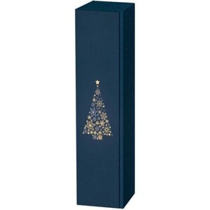 Altijddebestewijn.nl 1er Geschenkdoos Lino Kerstboom Donkerblauw