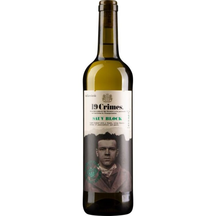 Treasury Wine Estates 19 Crimes Sauvignon Blanc „Sauv Block“
