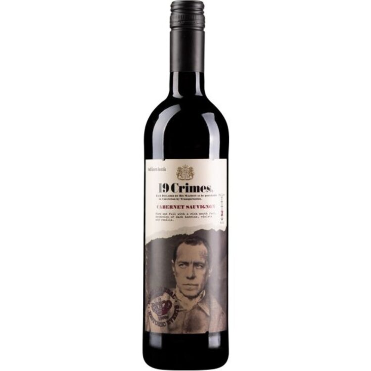 Treasury Wine Estates 19 Crimes Cabernet Sauvignon