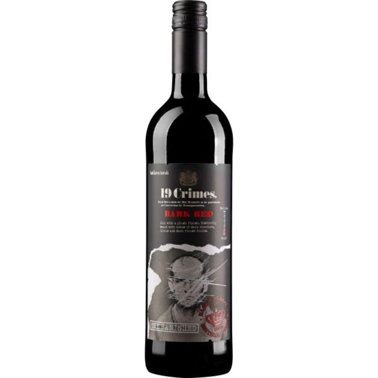 Treasury Wine Estates 19 Crimes „The Banished - Dark Red“