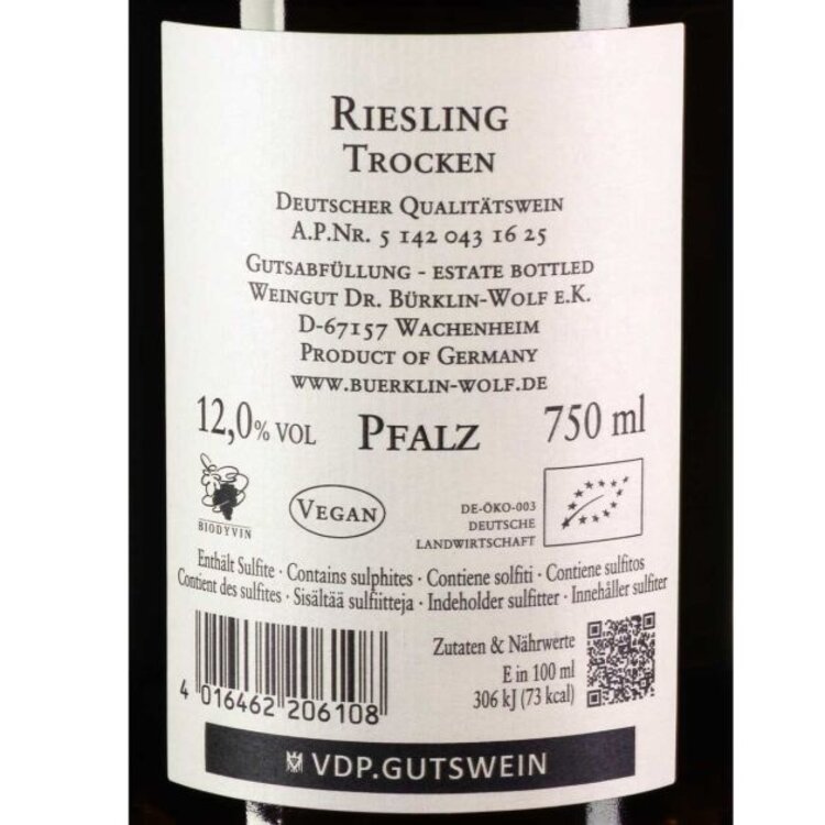 Dr. Bürklin Wolf Dr. Bürklin Wolf Riesling