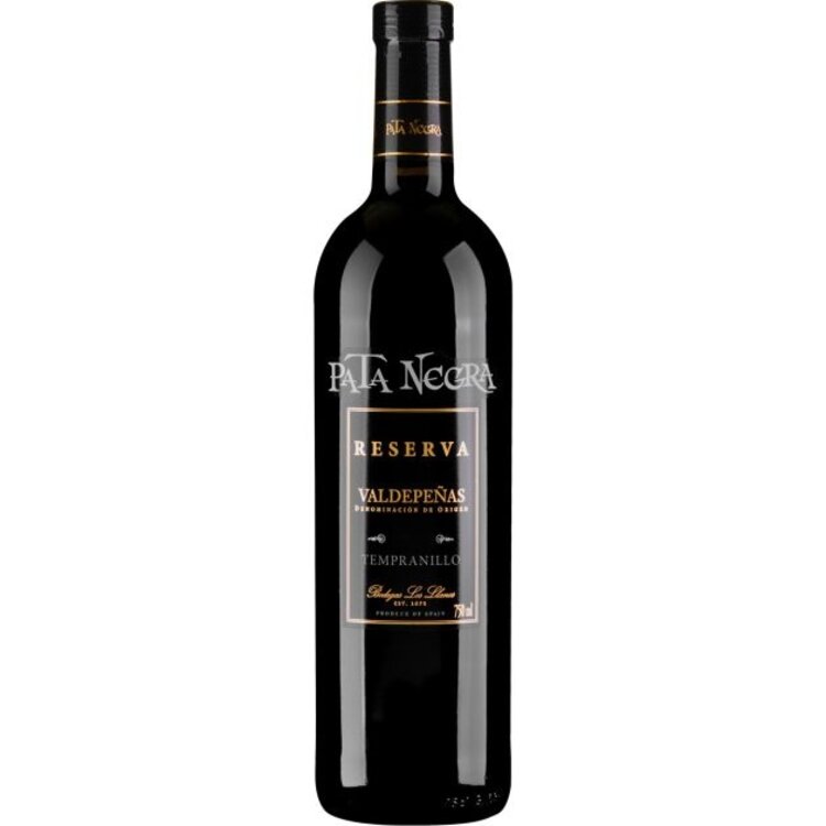 Bodegas Los Llanos Bodegas Los Llanos Pata Negra Reserva Valdepenas D.O. - Restant