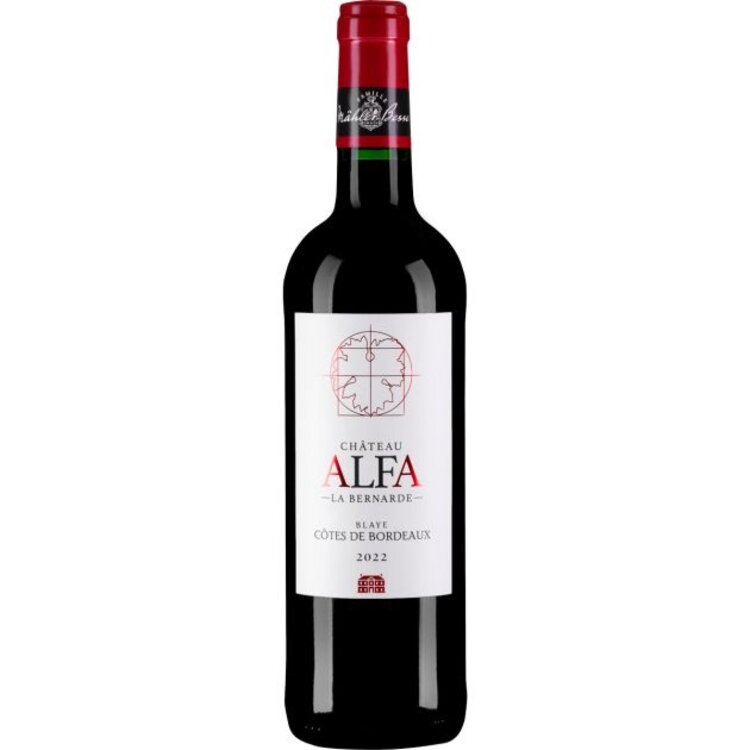 Château Alfa Chateau Alfa La Bernarde Cotes de Blaye AOC 2022