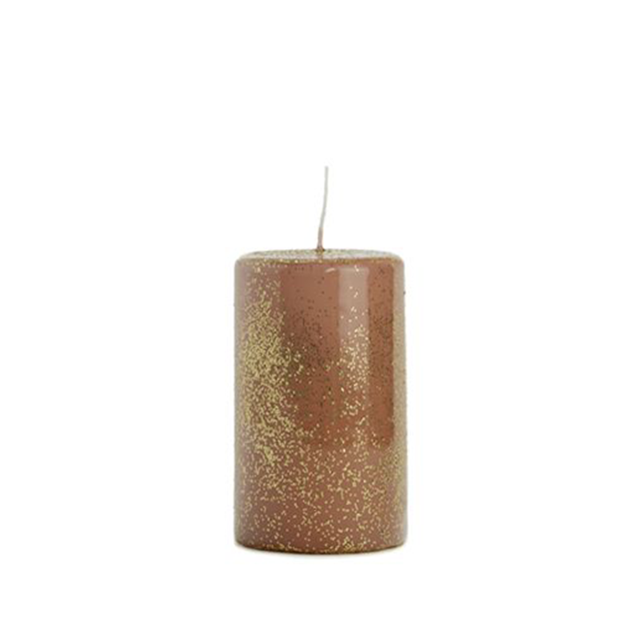 Glitterkaars Brique