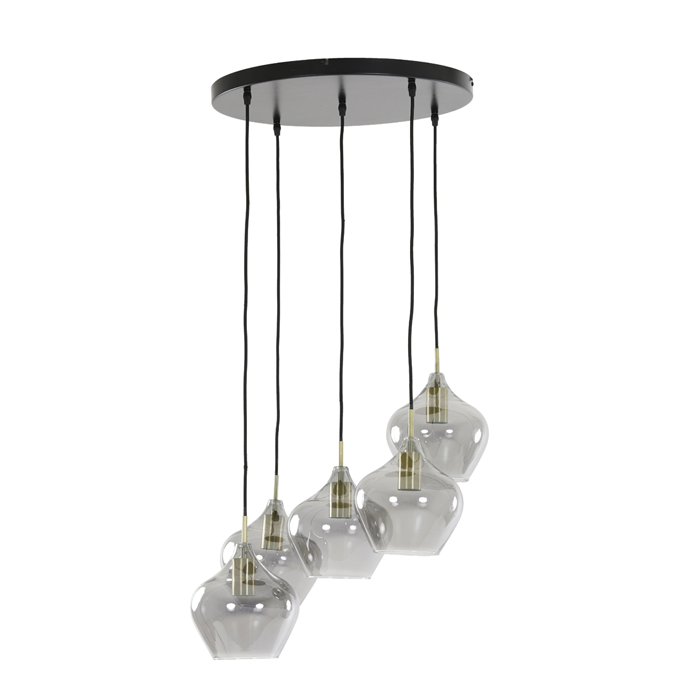 Hanglamp Rakel Rond - 5 lampen