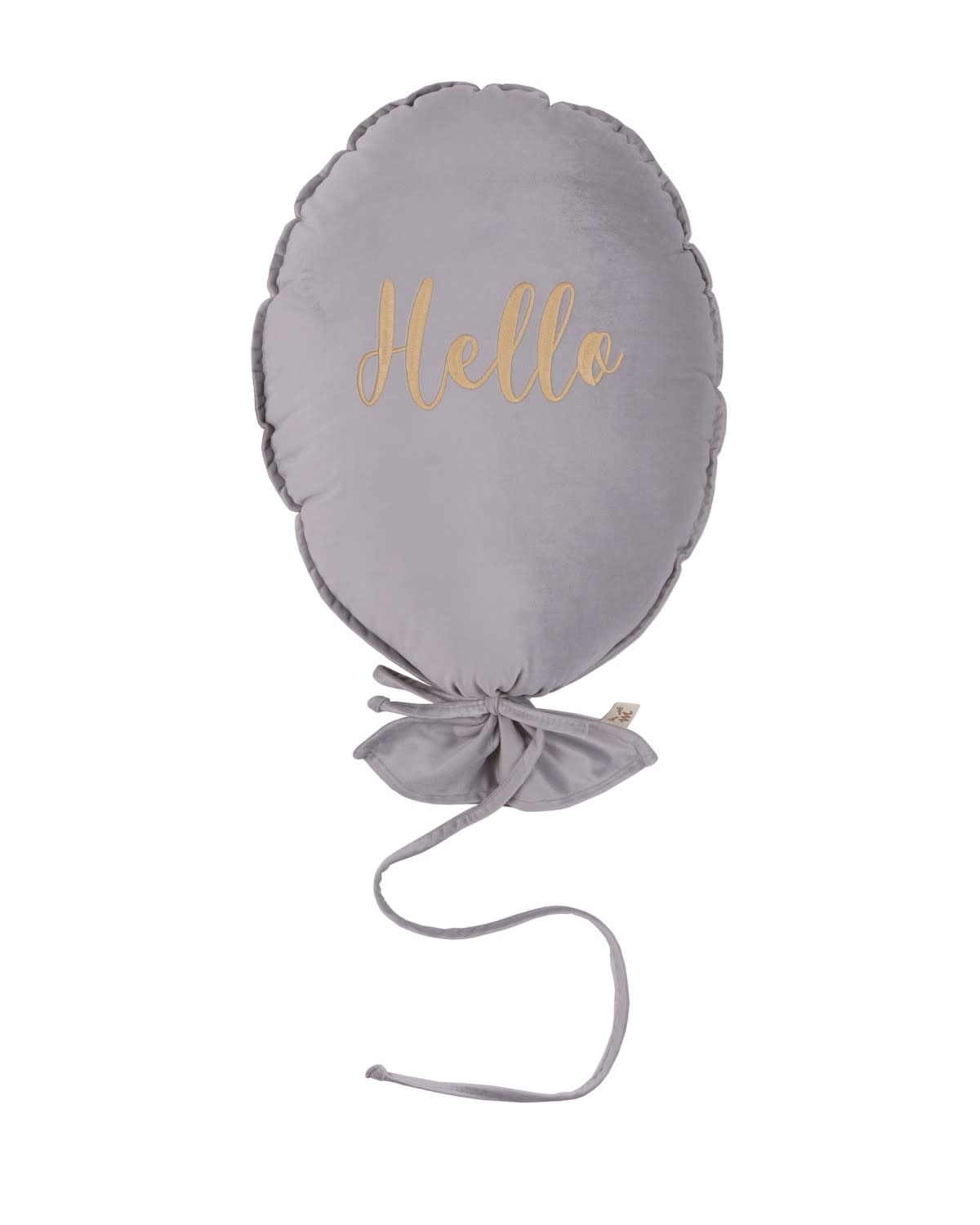 Velvet Ballon Grijs
